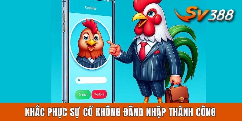 Khắc phục sự cố không đăng nhập thành công